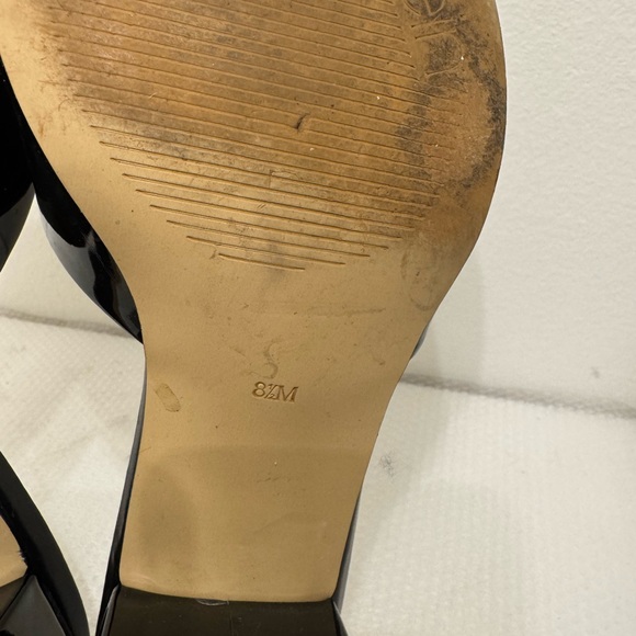 Calvin Klein Black Patent Toven Mules 8.5 - Picture 9 of 10
